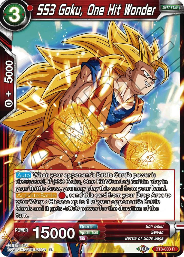 SS3 Goku, One Hit Wonder - Malicious Machinations (DBS-B08) Malicious Machinations Foil