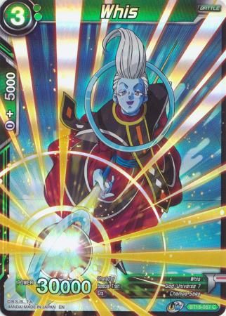 Whis - BT16-057 - Common Foil UW Series 7: Realm of the Gods Foil Singles