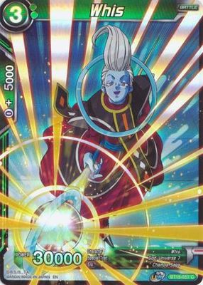 Whis - BT16-057 - Common Foil UW Series 7: Realm of the Gods Foil Singles