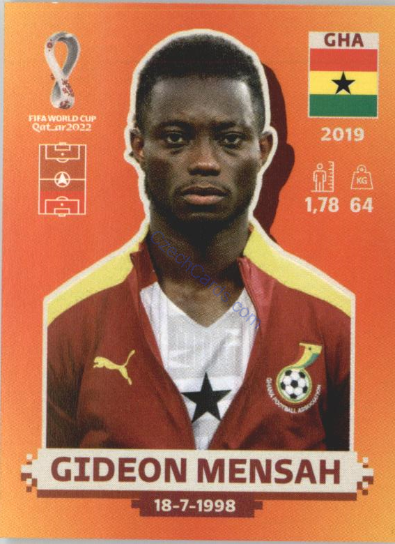 Gideon Mensah Orange - GHA7  Qatar Copa Mundial 2022
