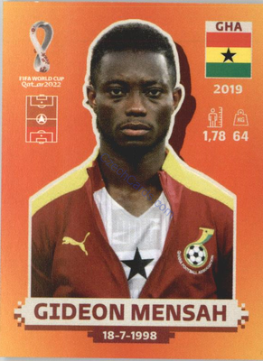Gideon Mensah Orange - GHA7  Qatar Copa Mundial 2022