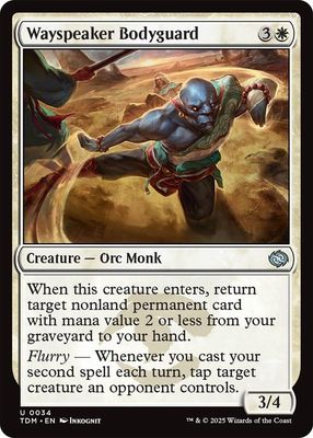 Wayspeaker Bodyguard - Tarkir: Dragonstorm (TDM) Tarkir: Dragonstorm