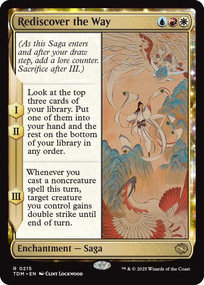 Rediscover the Way - Tarkir: Dragonstorm (TDM) Tarkir: Dragonstorm