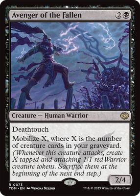 Avenger of the Fallen - Tarkir: Dragonstorm (TDM) Tarkir: Dragonstorm