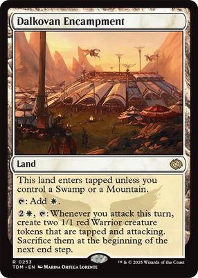 Dalkovan Encampment - Tarkir: Dragonstorm (TDM) Tarkir: Dragonstorm
