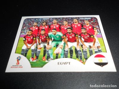 SELECCION EQUIPO EGYPT 61  CROMOS WORLD CUP RUSSIA RUSIA 2018