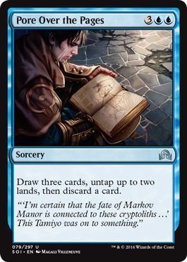 Pore Over the Pages 079/297 Shadows over Innistrad Singles (Español)