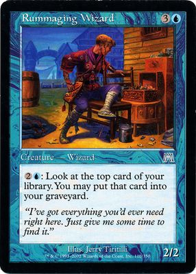Rummaging Wizard Onslaught Singles