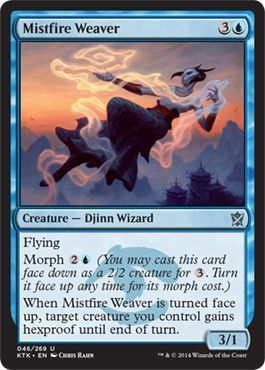 Mistfire Weaver 046/269 Khans of Tarkir Singles (Español)