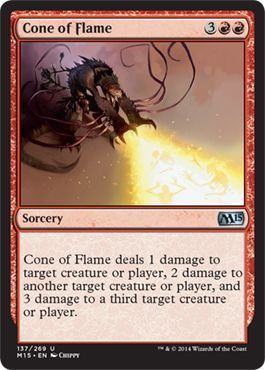 Cone of Flame 137/269 Magic 2015 (M15) Singles