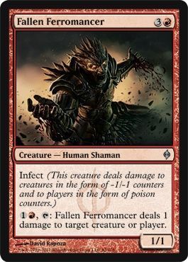 Fallen Ferromancer New Phyrexia Singles
