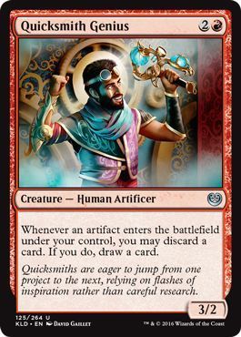 Quicksmith Genius 125/264 Kaladesh Singles (Español)