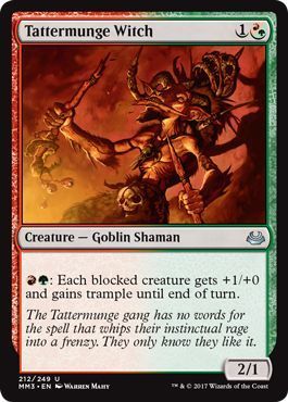 Tattermunge Witch 212/249 Modern Masters 2017 Singles