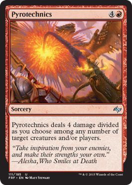 Pyrotechnics 111/185 Fate Reforged Singles(Español)