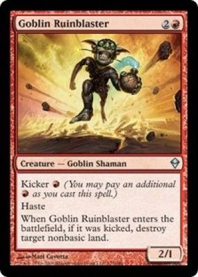 Goblin Ruinblaster Zendikar Singles