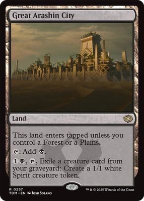 Great Arashin City - Tarkir: Dragonstorm (TDM) Tarkir: Dragonstorm