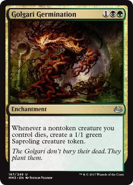 Golgari Germination 167/249 Modern Masters 2017 Singles