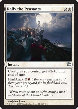 Rally the Peasants Innistrad Singles (Español)