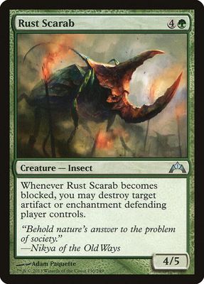 Rust Scarab - Gatecrash (GTC) Gatecrash