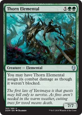 Thorn Elemental 185/269 Dominaria Singles (Español)