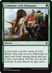 Commune with Dinosaurs 181/279 Ixalan Singles