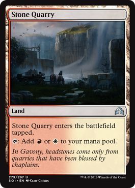 Stone Quarry 279/297 Shadows over Innistrad Singles(Español)