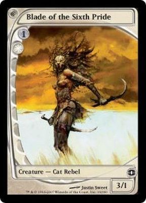 Blade of the Sixth Pride Future Sight Singles (Español)