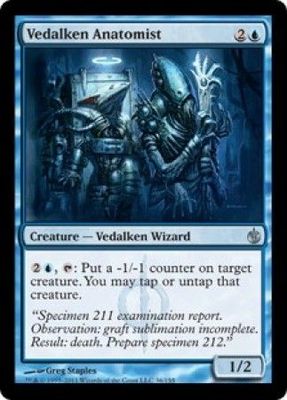 Vedalken Anatomist Mirrodin Besieged Singles