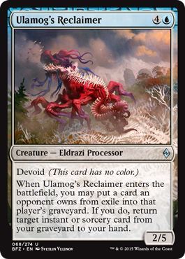 Ulamog&#39;s Reclaimer 068/274 Battle for Zendikar Singles