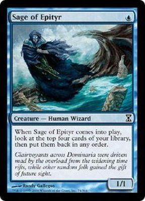 Sage of Epityr Time Spiral Singles