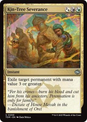 Kin-Tree Severance - 0200 Tarkir: Dragonstorm Singles