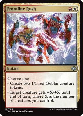 Frontline Rush - 0186 Tarkir: Dragonstorm Singles