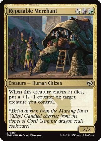 Reputable Merchant - 0217 Tarkir: Dragonstorm Singles
