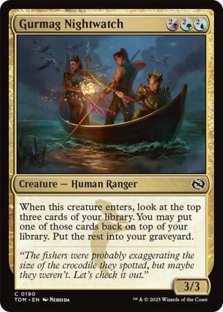 Gurmag Nightwatch - 0190 Tarkir: Dragonstorm Singles