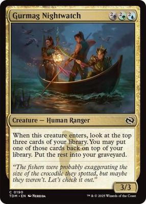 Gurmag Nightwatch - 0190 Tarkir: Dragonstorm Singles