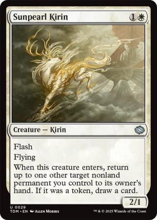 Sunpearl Kirin - 0029 Tarkir: Dragonstorm Singles