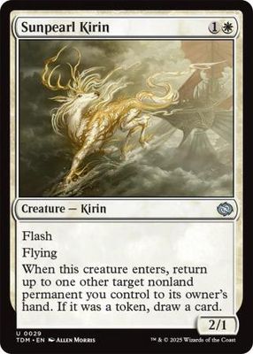 Sunpearl Kirin - 0029 Tarkir: Dragonstorm Singles