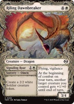 Riling Dawnbreaker (Showcase) - 0292 Tarkir: Dragonstorm Collector Booster Singles