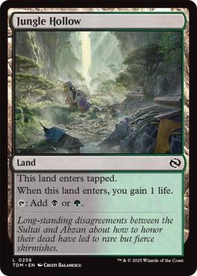 Jungle Hollow - 0258 Tarkir: Dragonstorm Singles