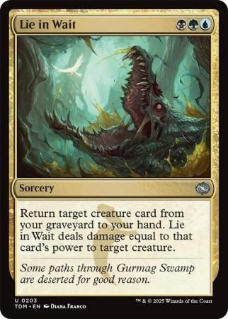 Lie in Wait - 0203 Tarkir: Dragonstorm Singles