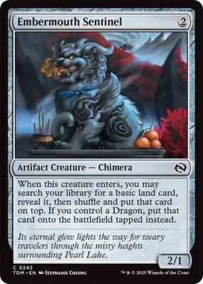 Embermouth Sentinel - 0242 Tarkir: Dragonstorm Singles