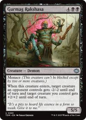 Gurmag Rakshasa - 0081 Tarkir: Dragonstorm Singles