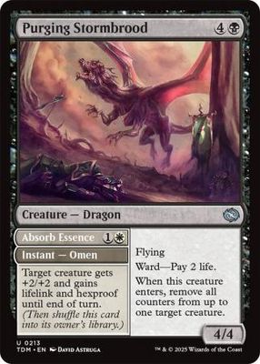 Purging Stormbrood - 0213 Tarkir: Dragonstorm Singles