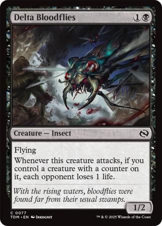 Delta Bloodflies - 0077 Tarkir: Dragonstorm Singles