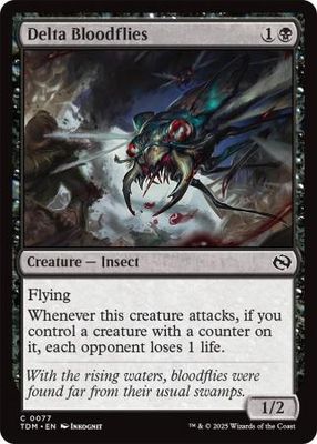 Delta Bloodflies - 0077 Tarkir: Dragonstorm Singles