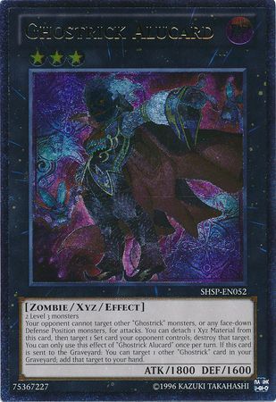 Ultimate Rare - Ghostrick Alucard - SHSP-EN052 Unlimited Shadow Specters Unlimited Singles