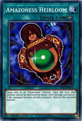 Amazoness Heirloom - SS02-ENC14 - Common 1st Edition Speed Duel Starter Decks: Duelists of Tomorrow Singles
