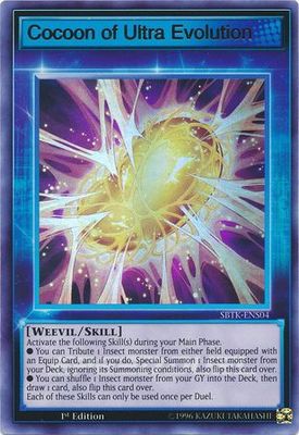Cocoon of Ultra Evolution - SBTK-ENS04 - Ultra Rare 1st Edition Speed Duel: Trials of the Kingdom Singles