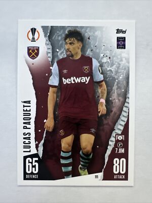 Topps Match Attax Lucas Paqueta