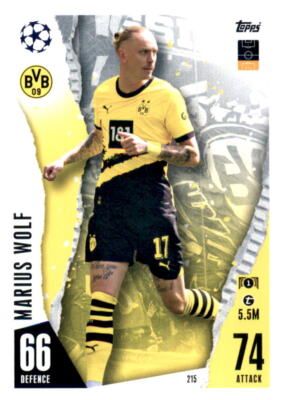 Topps Match Attax Marius Wolf